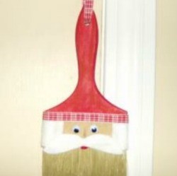 Paint Brush Santa
