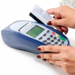 using a credit card