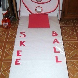 Valentine Skee Ball Game