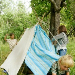 Bed Sheet Tent