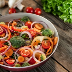 a vegan salad