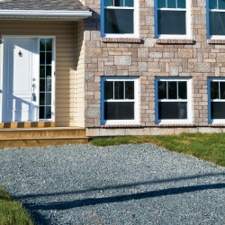 gravel driveway