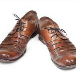 vintage leather shoes