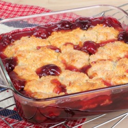 cherry cobbler