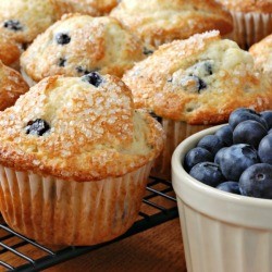 Homemade Blueberry Muffins