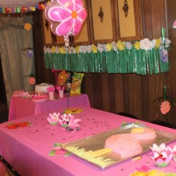 Flamingo Themed Birthday Party