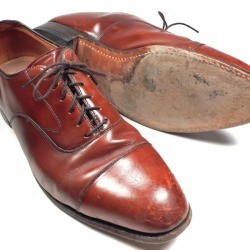 Scuffed Leather Shoes