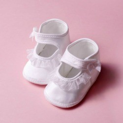 Satin Baby Shoes