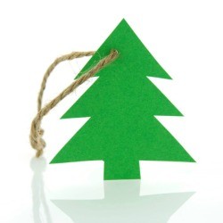 Christmas Tree Gift Tag