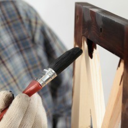 Applying Wood Stain