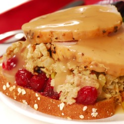 Thanksgiving Leftover Sandwich