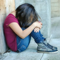 Young Homeless Girl