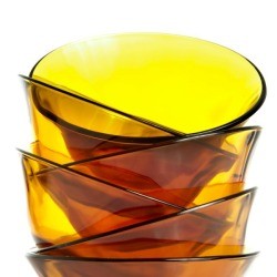 Stack of Glass Dishes