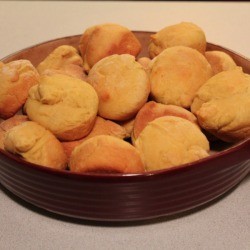 Squash Rolls in bowl