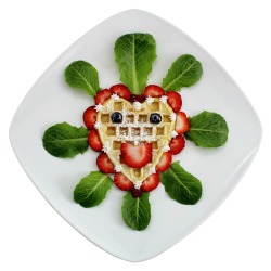 Creative Waffle Face