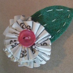 Tape Measure Flower