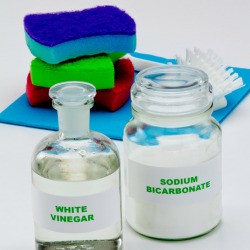 vinegar and baking soda