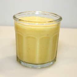 smoothie in glass