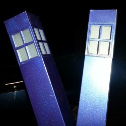 Tardis Solar Garden Lights