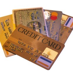 pile of credit cards