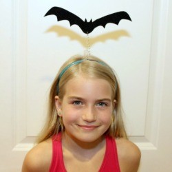 Making a Wiggly Bat Headband
