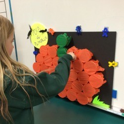 Playing Poke-A-Pumpkin 1