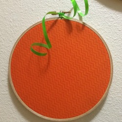 Embroidery Hoop Pumpkins 2