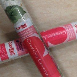 two rolls of Con-Tact Paper