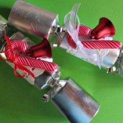 finished decorated crackers