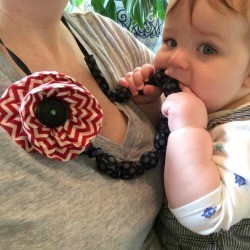 Fabric Teething Necklace