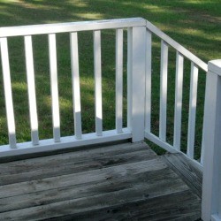 clean railing