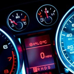 dashboard light array