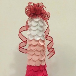 Felt Heart Valentine's Day Tree