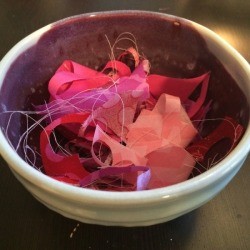 scraps in bowl