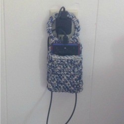 completed phone hanger