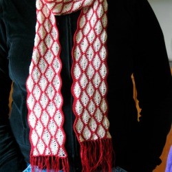 woman in scarf