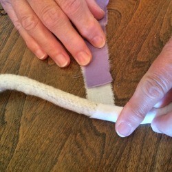 adding a new fabric strip