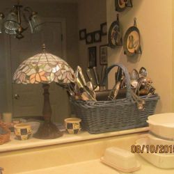 basket of utensils