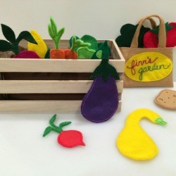 Felt Veggie Garden