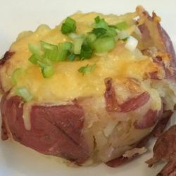 Cheesy Smashed Potatoes