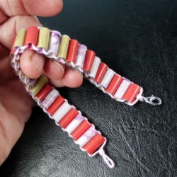 Paper Bead Bracelet