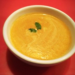 Creamy Ham Carrot Parsnip Soup