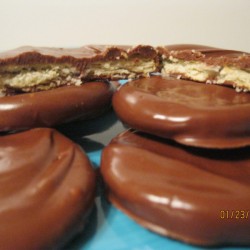 No Bake Chocolate Mint Cookies