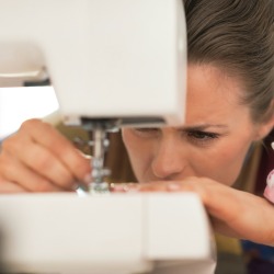 An issue with a sewing machine.
