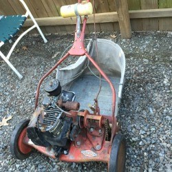 Craftsman reel mower 
