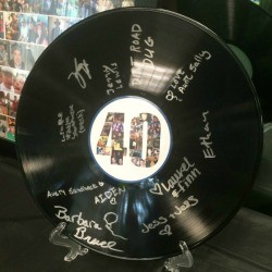 Signed Record Party Keepsake