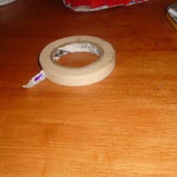 Bread Tag To Mark End of Tape Roll