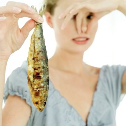 Removing Rotten Seafood Odors From a Car