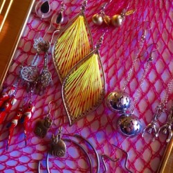 Produce Bag Earring Display