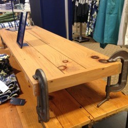 C-Clamp Temporary Shelving